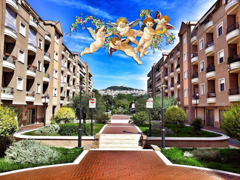 Assisi Casa Degli Angeli Appartement Kamer foto